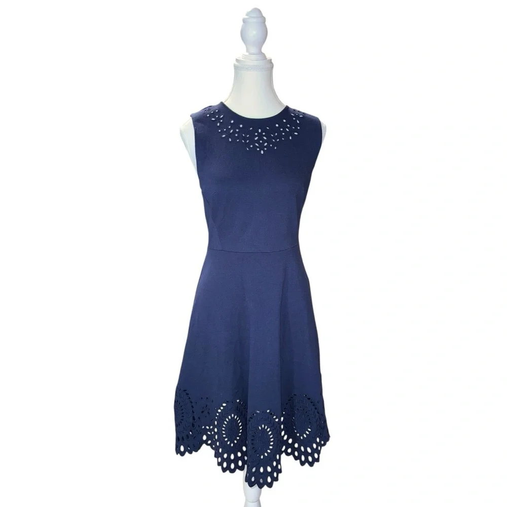 Kate Spade Cutwork Ponte A-Line Dress – Size 2